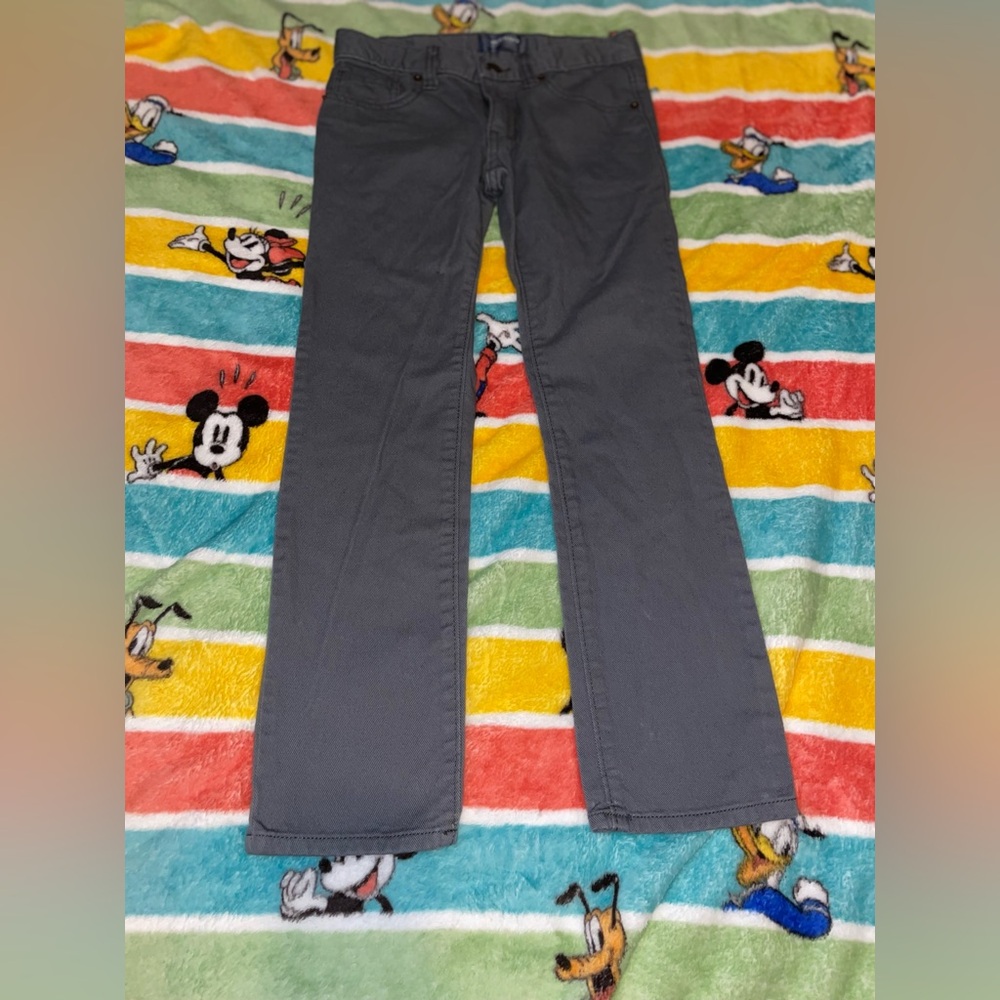 Boy’s Old Navy Grey Slim Fit Skinny Jeans •Size 8 Slim Fit